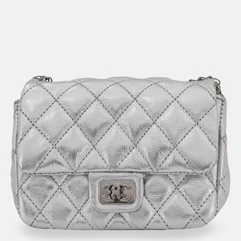 Bolsa-Tiracolo-Prata-Costura-Aparente-P-|-Comfort-Tamanho--P----Cor--PRATA-0